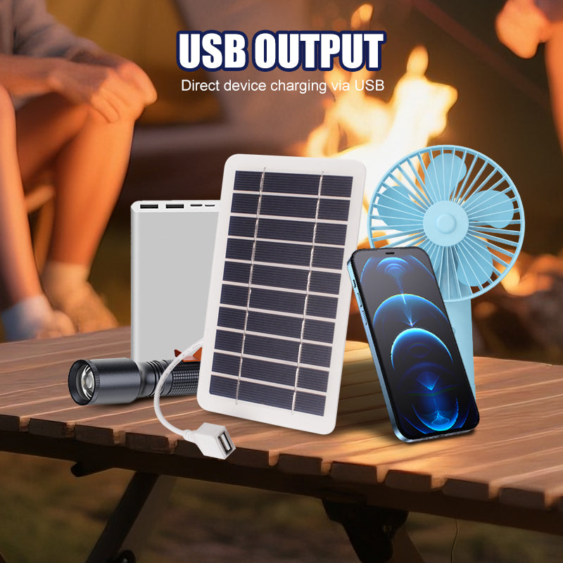 Flexible solar panel 2W 5V with USB output | Bowlift