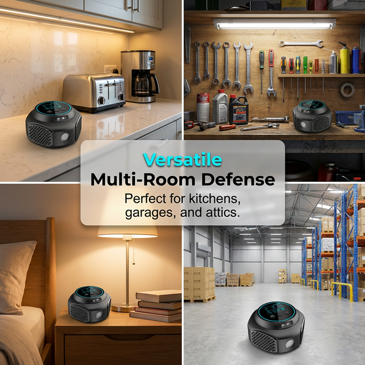 Ultrasonic Pest Repeller with Touch Display | Bowlift