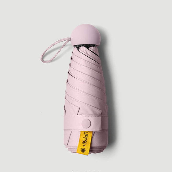 Capsule pocket umbrella with sun protection | Bowlift