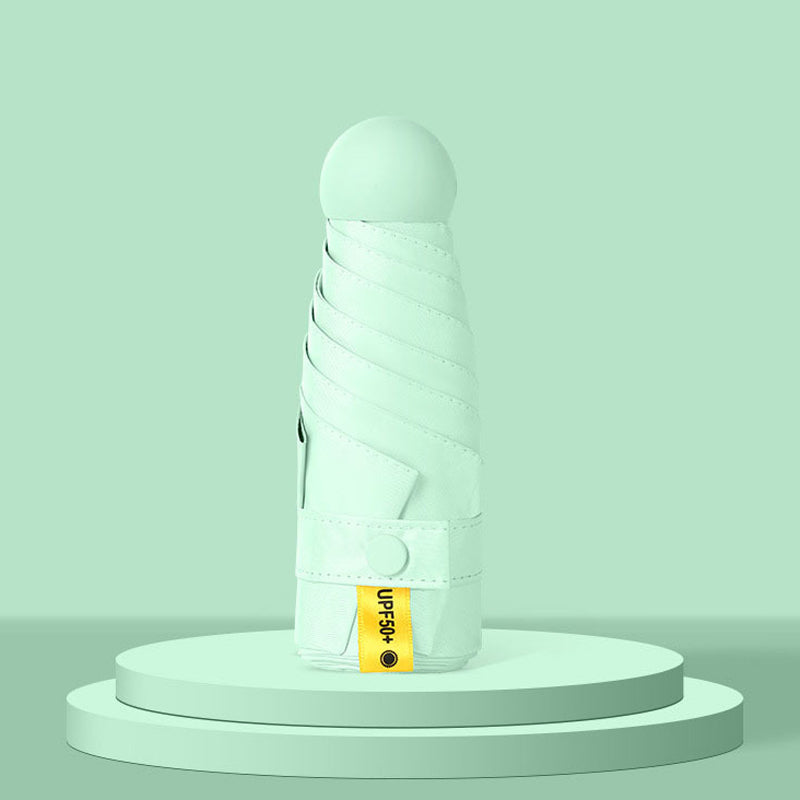 Capsule pocket umbrella with sun protection | Bowlift