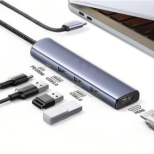 5-in-1 USB-C Hub with 4K HDMI output | Bowlift