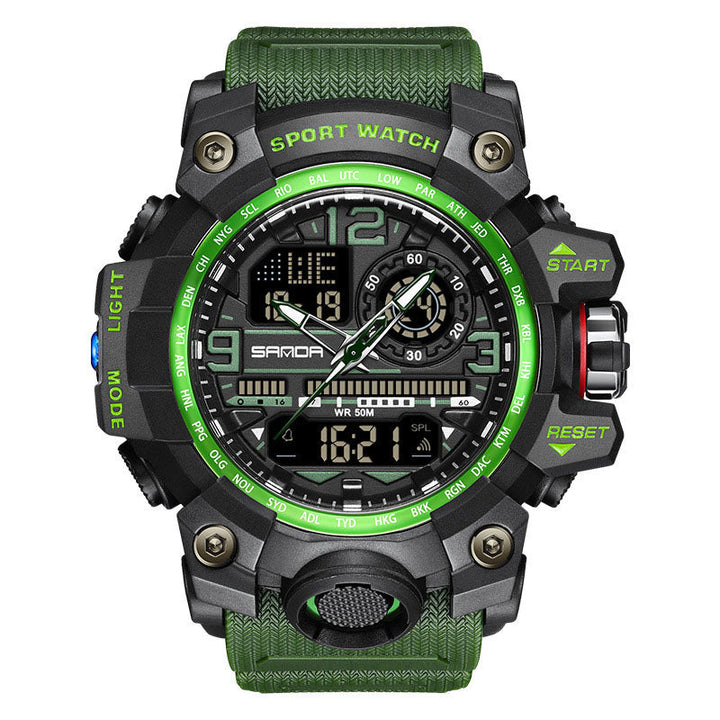Men's multifunctional watch with luminous display & water protection | Bowlift