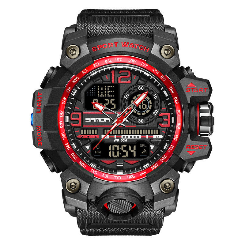 Men's multifunctional watch with luminous display & water protection | Bowlift