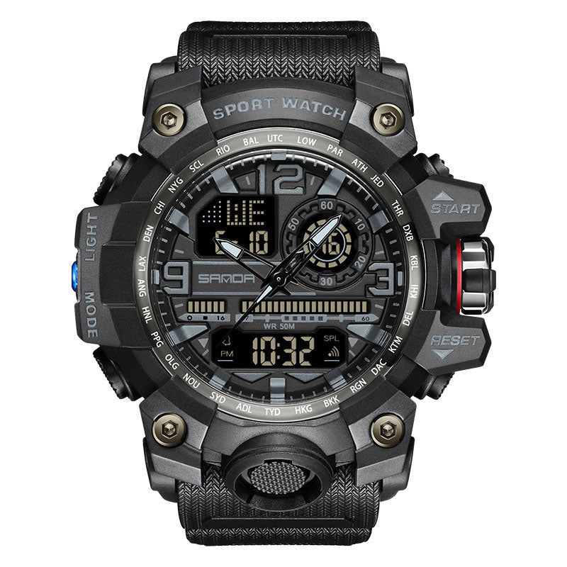 Men's multifunctional watch with luminous display & water protection | Bowlift