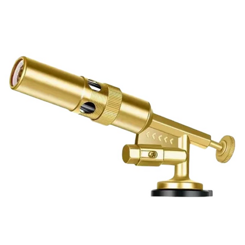 Portable Butane Soldering Torch Set Gold | Bowlift