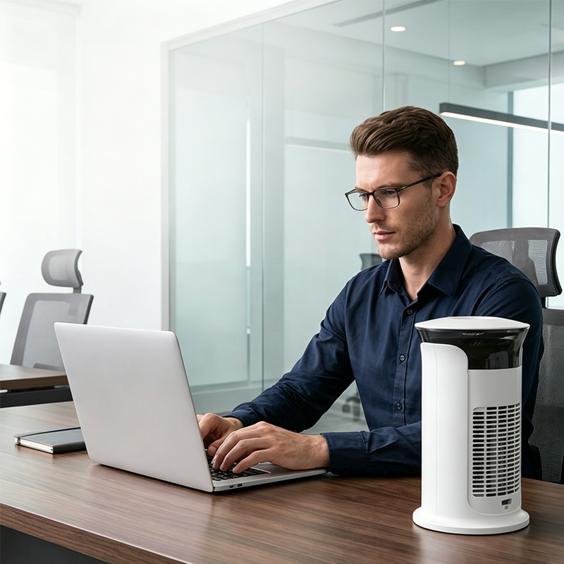 3-in-1 Desktop Air Cooler Fan | Bowlift