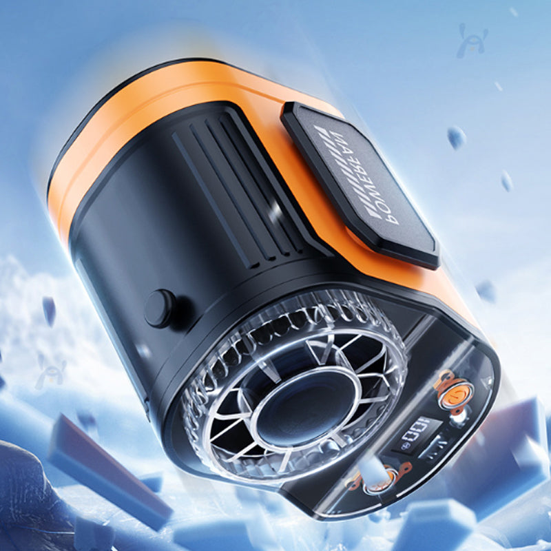 Portable Car Clip On Fan with LED Display | Bowlift