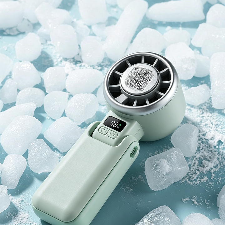 Semiconductor Cooling Handheld Fan | Bowlift