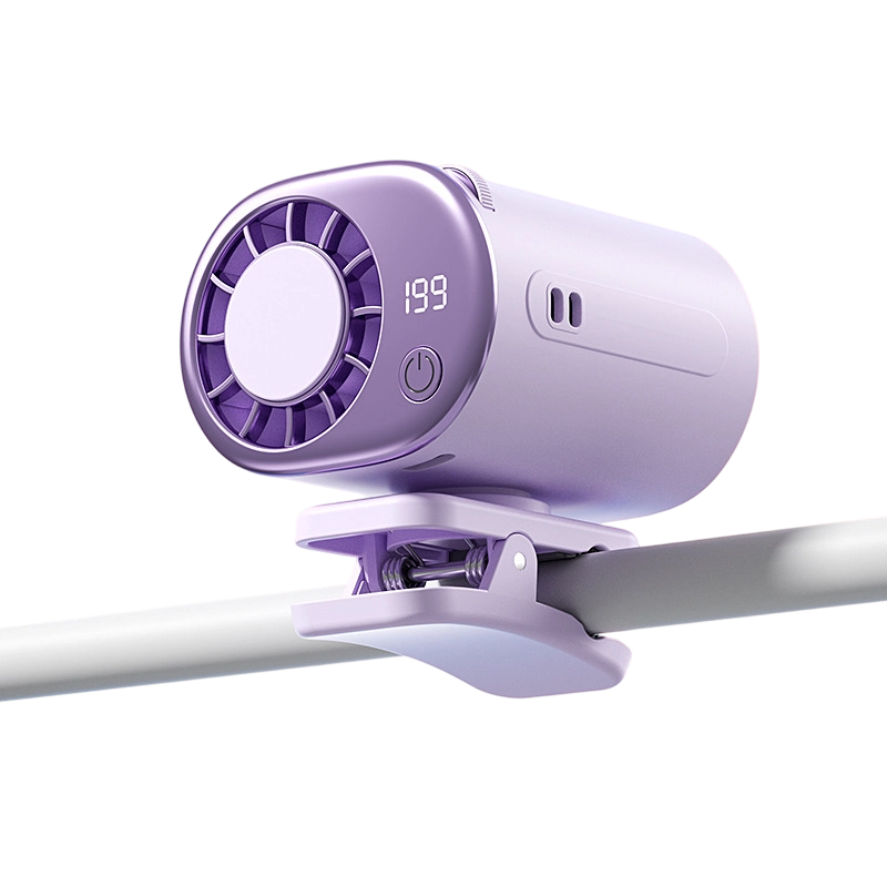 Portable Semiconductor Cooling Fan with Clip | Bowlift