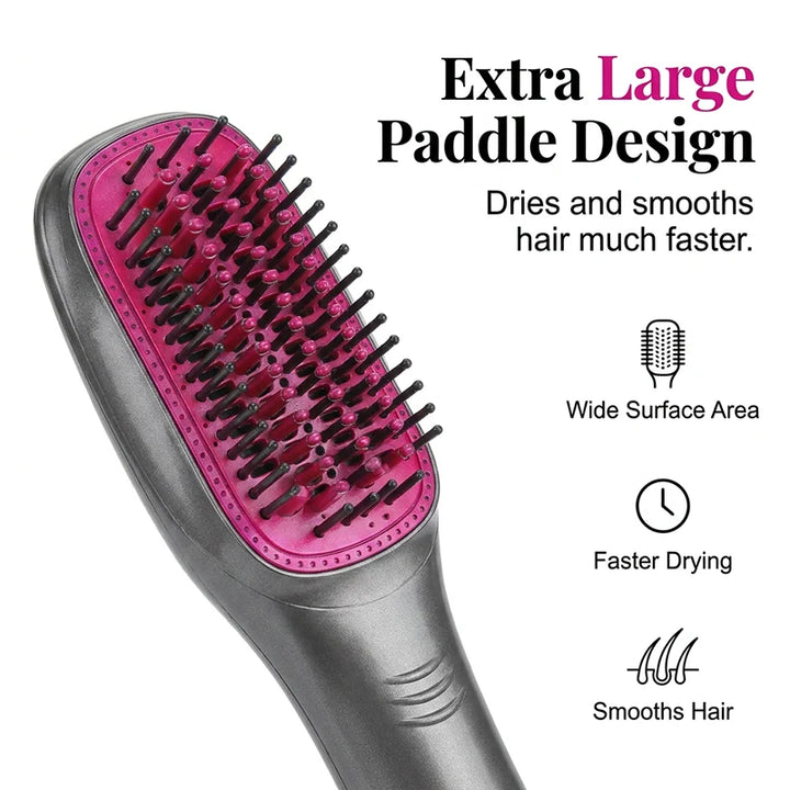 3-in-1 Ionic Hot Air Hair Dryer Brush
