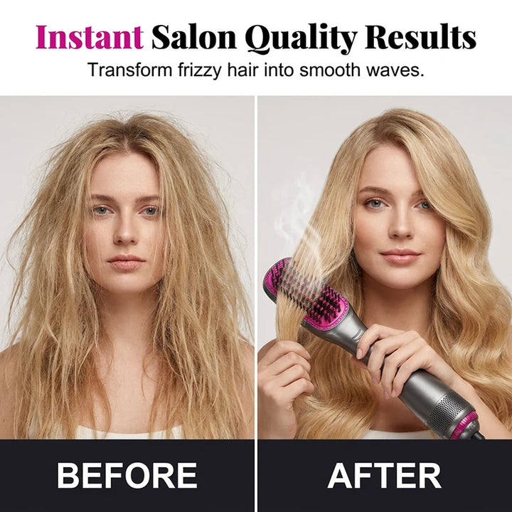 3-in-1 Ionic Hot Air Hair Dryer Brush