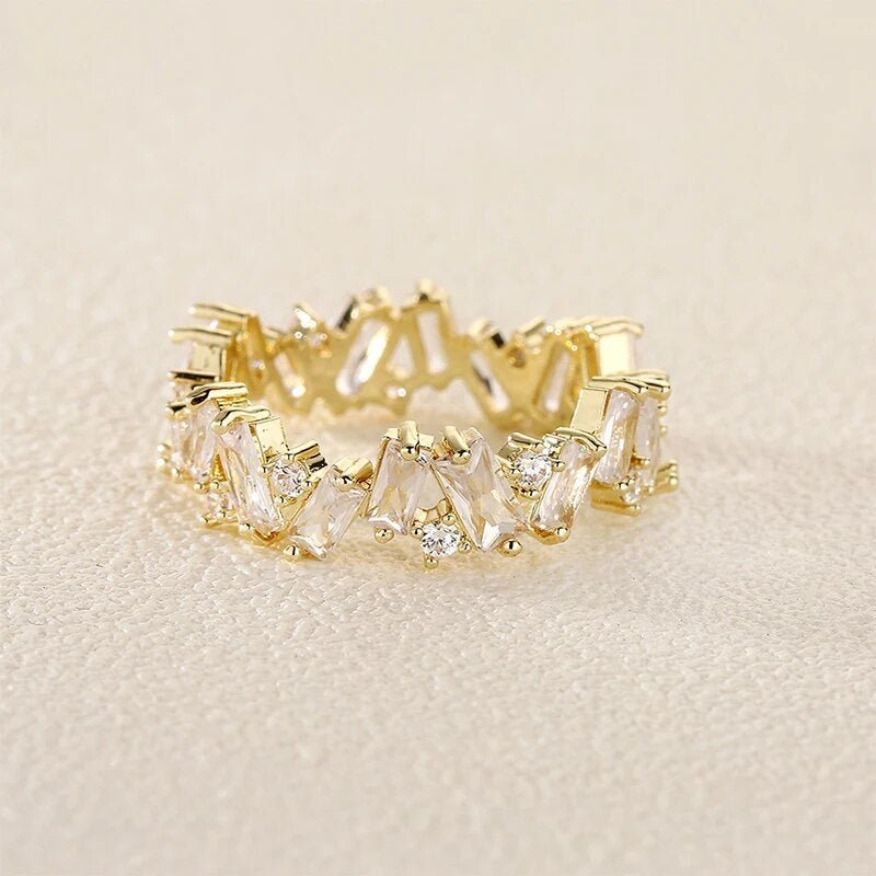 BowLift | Staggering Baguette Crystal Rings