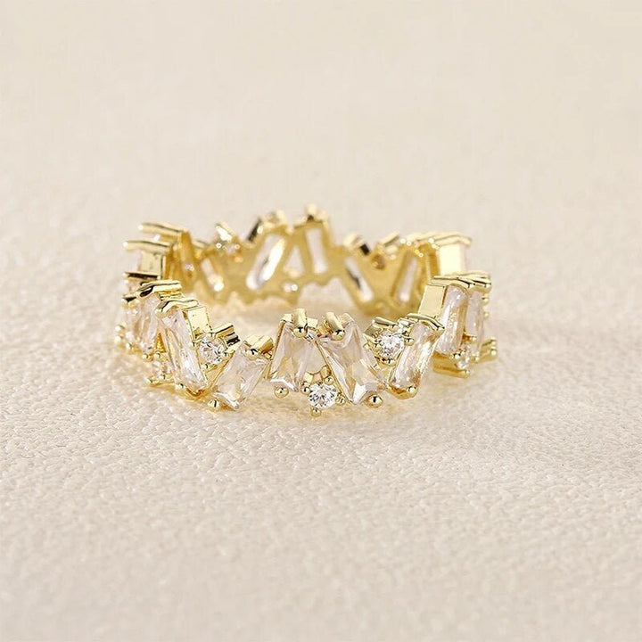 BowLift | Staggering Baguette Crystal Rings