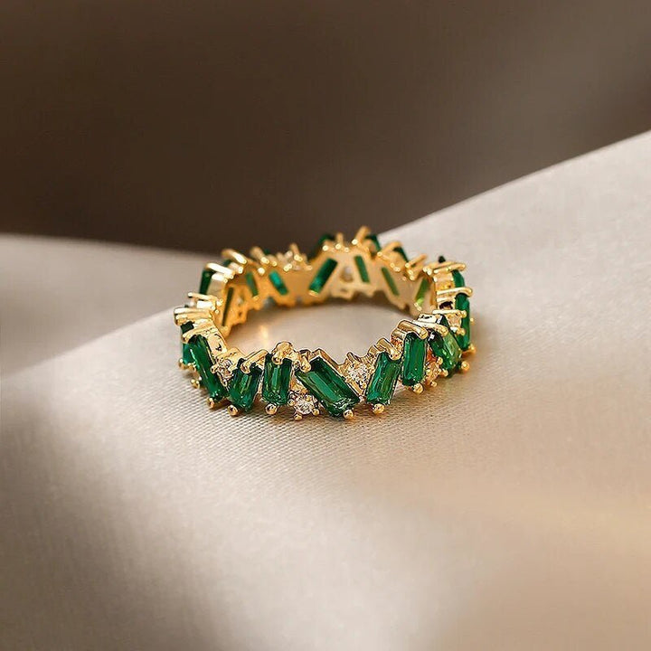 BowLift | Staggering Baguette Crystal Rings