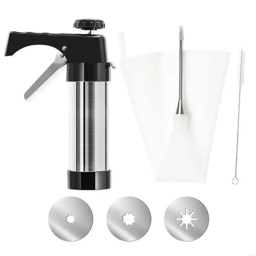 Stainless Steel Churro Maker Cookie Press and Cake Decorating Tool | Bowlift