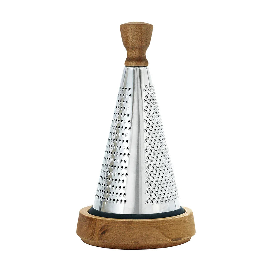 Stainless Steel Cone Cheese Grater Multi Purpose Manual Rotary Grater | Bowlift