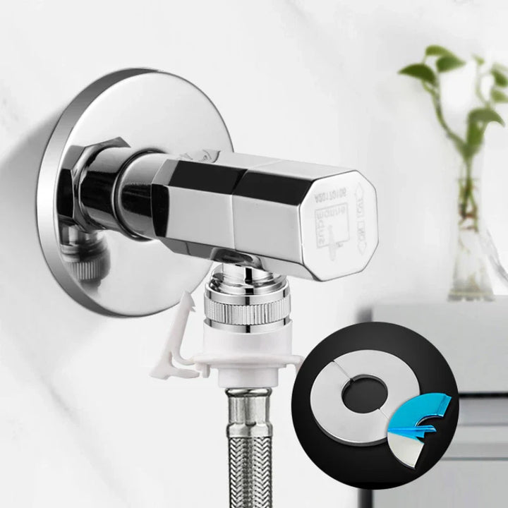 Stainless Steel Faucet Cover Self-Adhesive Faucet Shower Water Pipe | Bowlift