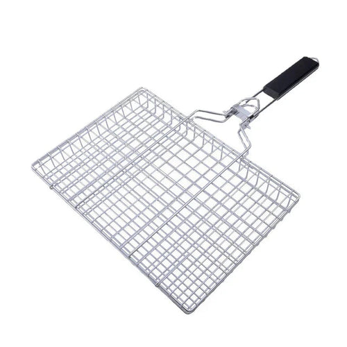 Stainless Steel Folding Grill Net Clip Square Grill Net Detachable Grill | Bowlift