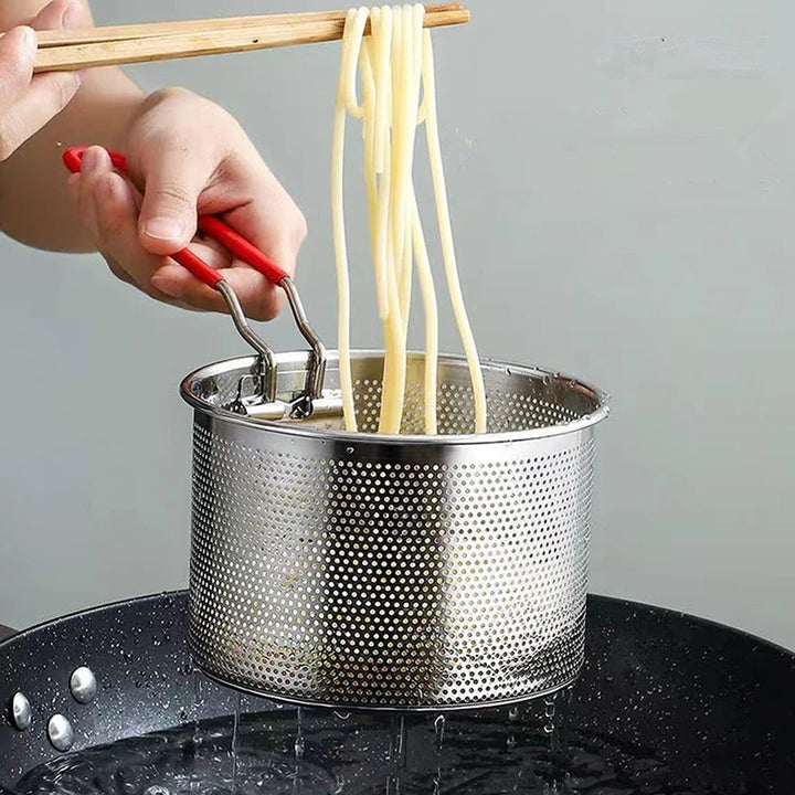 Stainless Steel Fryer Basket Mesh Kitchen Fry Basket Strainer Colander | Bowlift