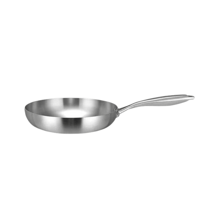 Stainless Steel Frying Pan Thick Wok Pan Fried Steak Pot Cookware | Bowlift