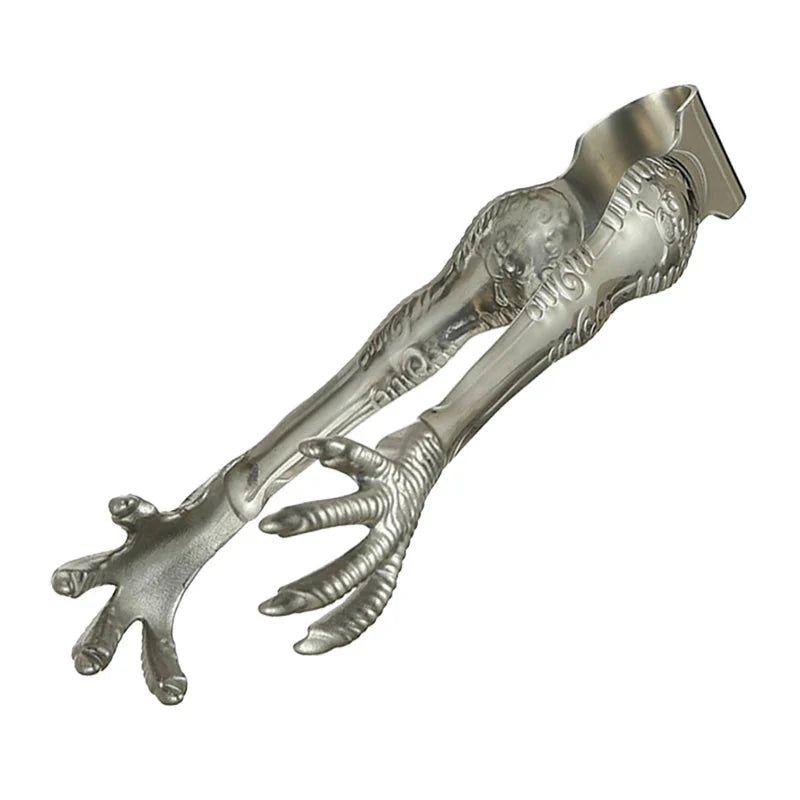 Stainless Steel Ice Tongs Talon Grip Ice and Sugar Bar Kitchen Tong | Bowlift