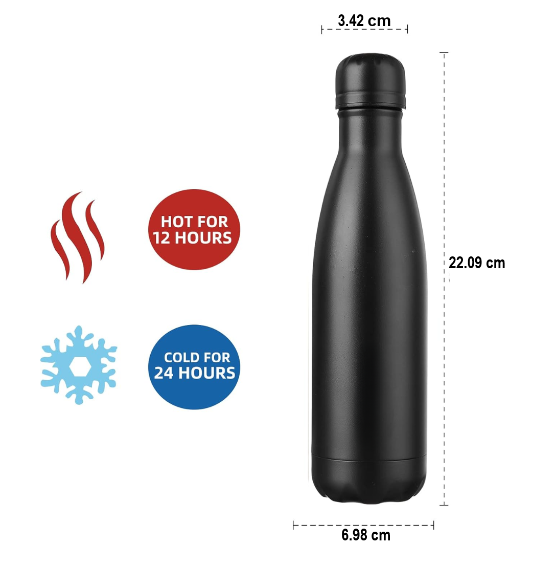BowLift | Stainless Steel Insulated Bottle – Leakproof & Travel-Friendly Water Bottle
