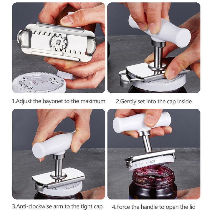 BowLift | Stainless Steel Jar Opener