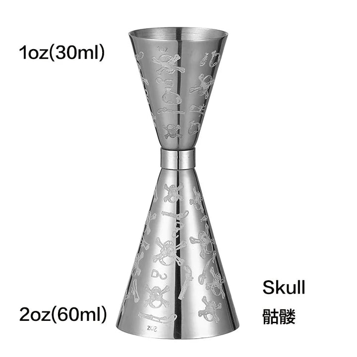 Stainless Steel Jigger Cocktail Jigger Bar Measures Bar Tools Bar Accessories | Bowlift