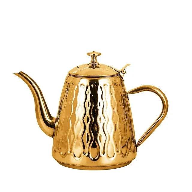 Stainless Steel Kettle with Filter Teapot Tea Kitchen Accessories | Bowlift