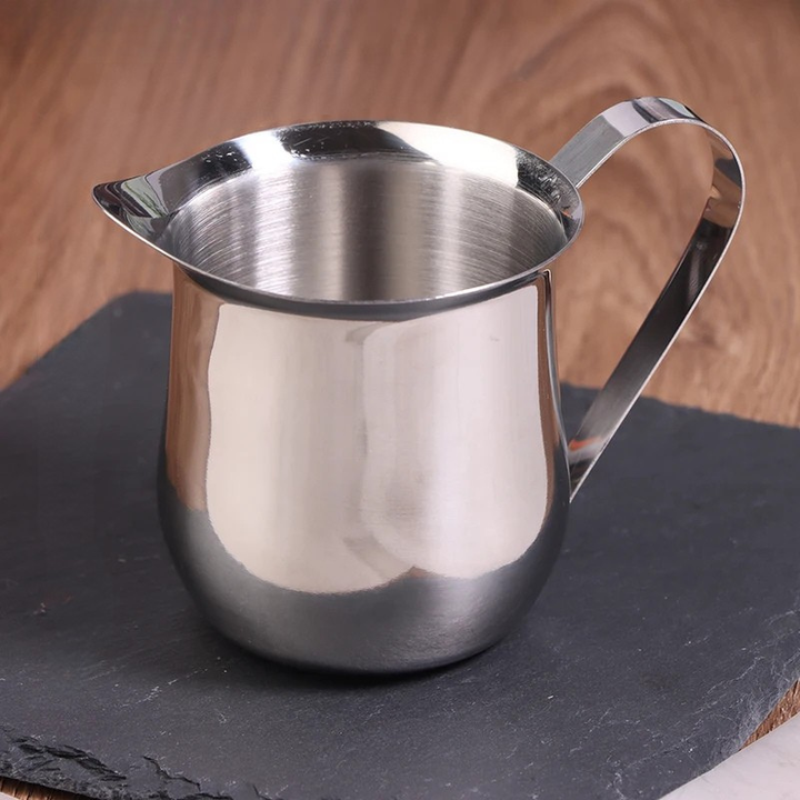 Stainless Steel Milk Frothing Pitcher Coffee Latte Art Measuring Cup | Bowlift