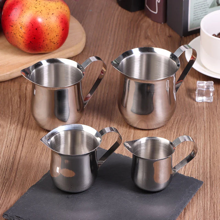 Stainless Steel Milk Frothing Pitcher Coffee Latte Art Measuring Cup | Bowlift