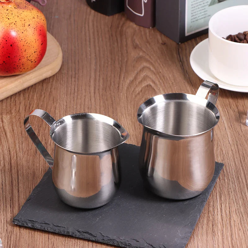Stainless Steel Milk Frothing Pitcher Coffee Latte Art Measuring Cup | Bowlift