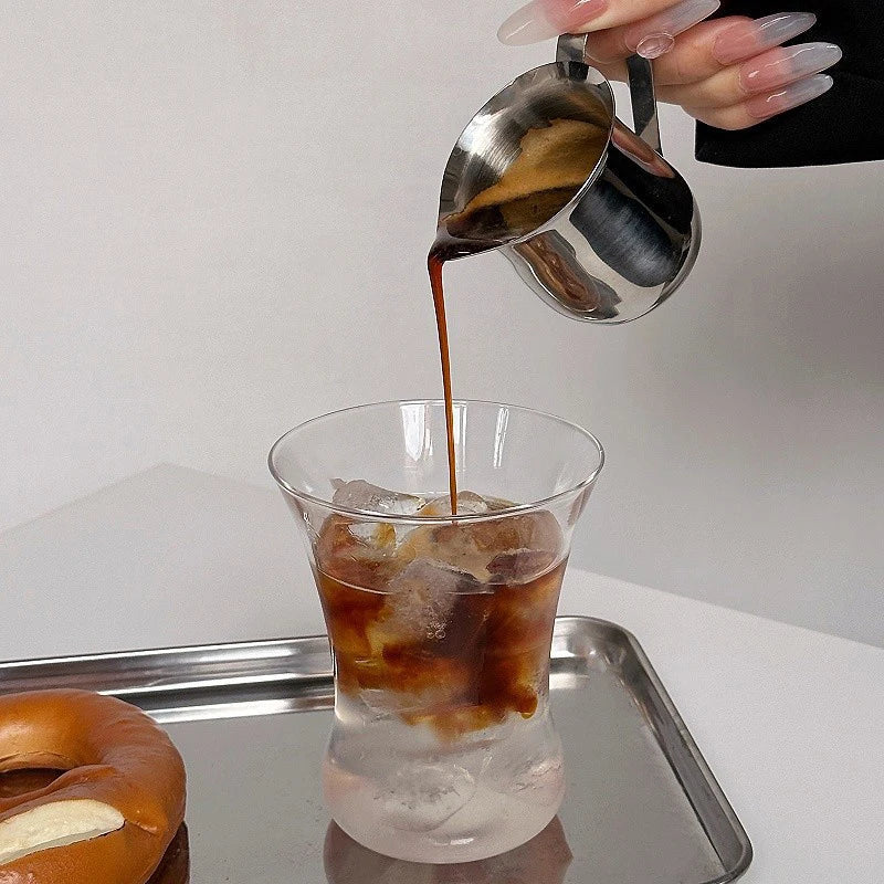 Stainless Steel Milk Frothing Pitcher Coffee Latte Art Measuring Cup | Bowlift