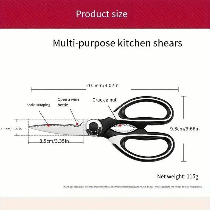 BowLift | Stainless Steel Multifunctional Kitchen Scissors
