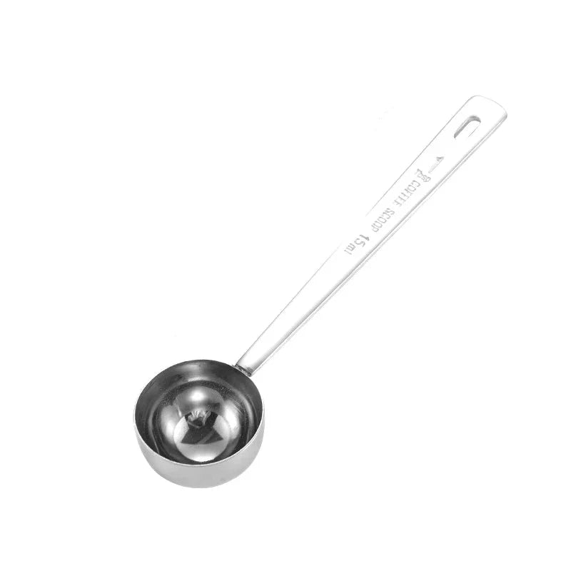 Stainless Steel Scoop Measuring Milk Coffee Bean Long Handle Spoon | Bowlift
