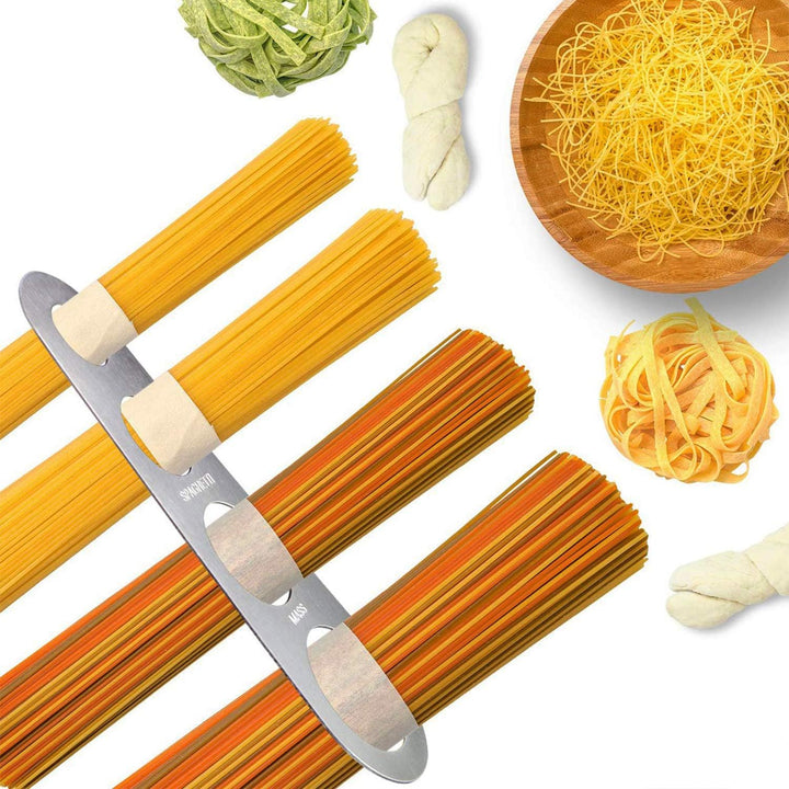 BowLift | Stainless Steel Spaghetti Measuring Spoon – Quick Pasta Portion Tool
