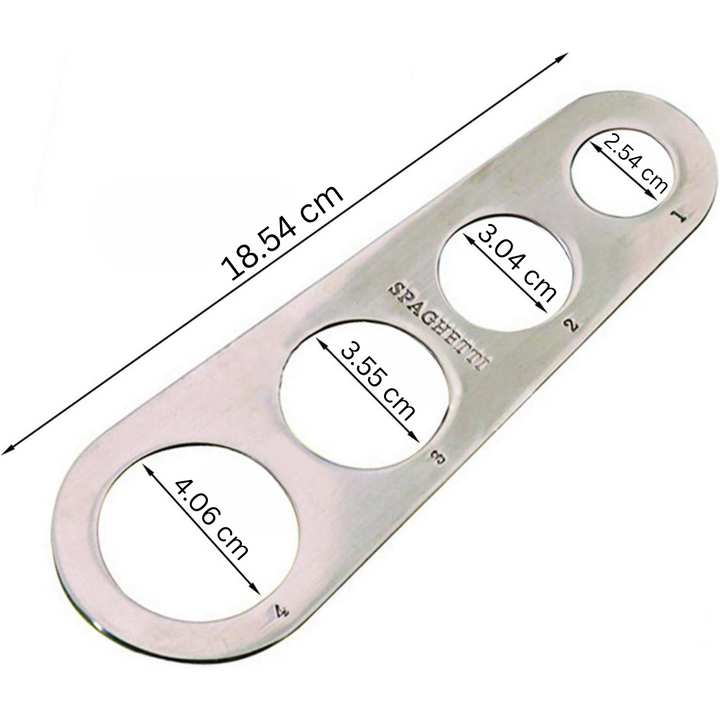 BowLift | Stainless Steel Spaghetti Measuring Spoon – Quick Pasta Portion Tool