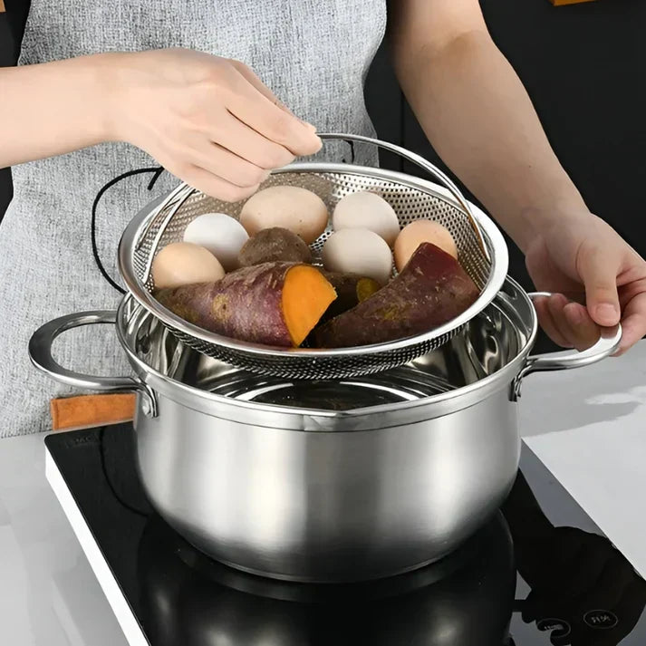 BowLift | Stainless Steel Steamer - SteamChef