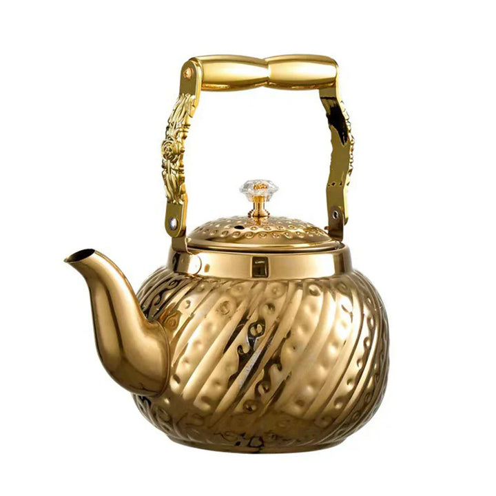 Stainless Steel Teapot with Tea Strainer Large Capacity Water Kettle | Bowlift