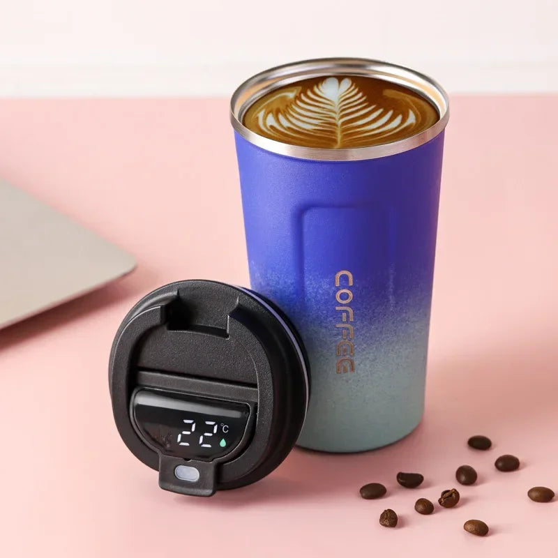 BowLift | Stainless Steel Thermo Mug with Smart Temperature Display - TempMate