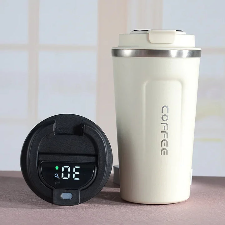 BowLift | Stainless Steel Thermo Mug with Smart Temperature Display - TempMate