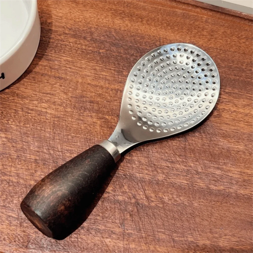 Stainless Steel Vertical Rice Shovel Spatula Wooden Handle Rice Spoon | Bowlift