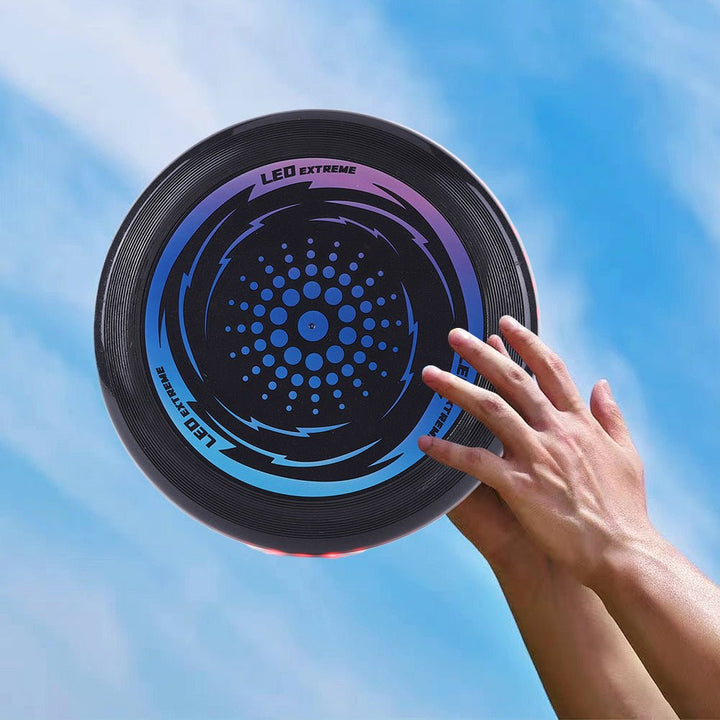 BowLift | STARSPIN – LED Light-Up Frisbee for Nighttime Outdoor Play