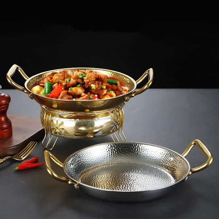 BowLift | CHEFSTEEL – Hammered Stainless Steel Pot for Sauces, Pans & Versatile Cooking