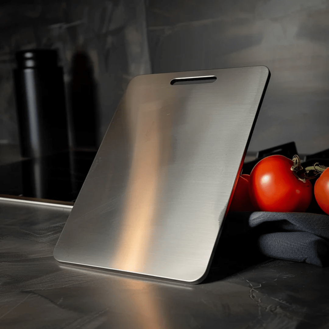 BowLift | STEELCUT – Premium Stainless Steel Cutting Board for Hygienic & Durable Use