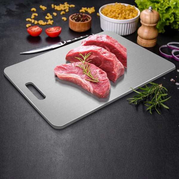 BowLift | STEELCUT – Premium Stainless Steel Cutting Board for Hygienic & Durable Use