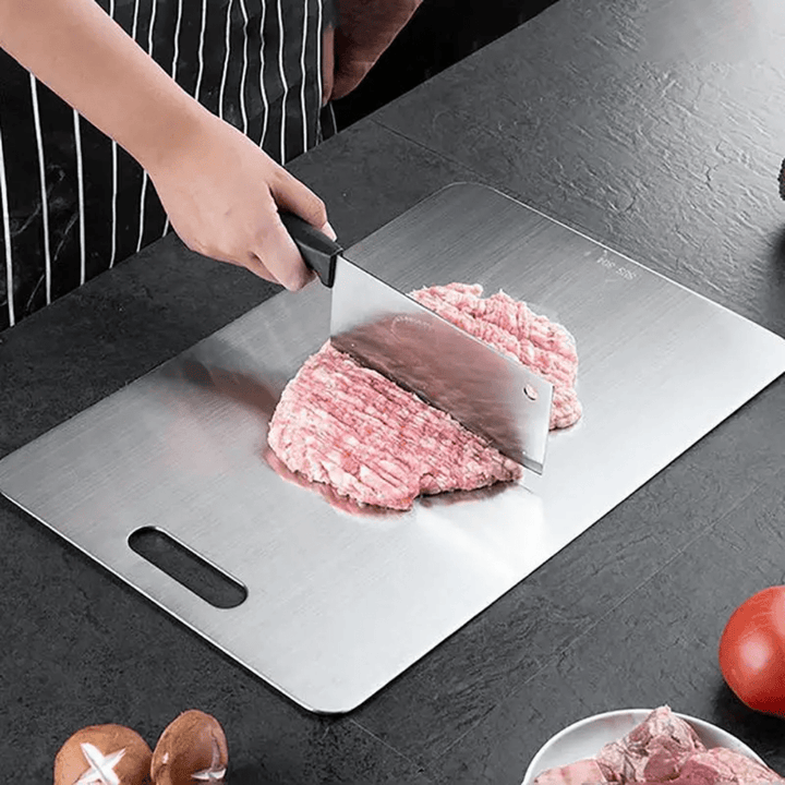BowLift | STEELCUT – Premium Stainless Steel Cutting Board for Hygienic & Durable Use