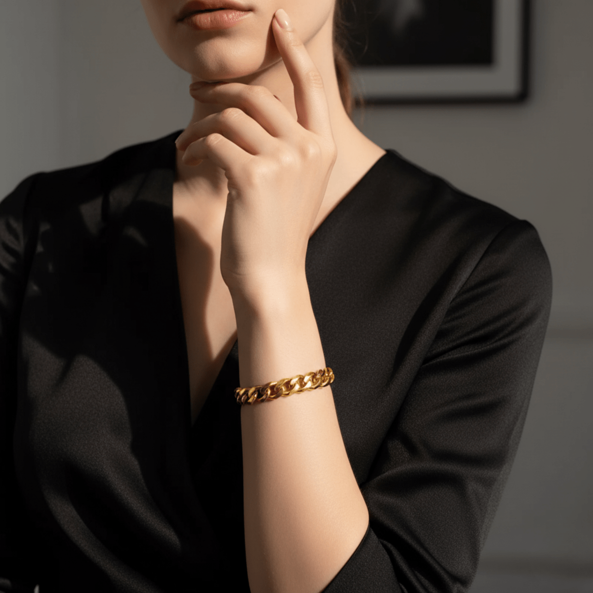 BowLift | FORTIVIA – Stainless steel bracelet in chain link design for him & her