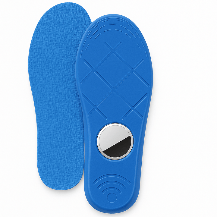 BowLift | StrideLuxe Smart Tracking Insoles | Comfortable shoe insoles with hidden AirTag slot for travel and safety