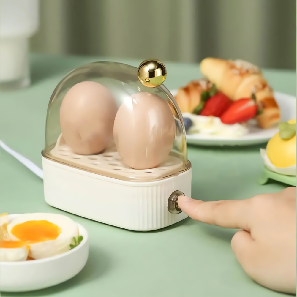 BowLift | Electric Egg Cooker - Quick & Beautiful Breakfast | Compact Design
